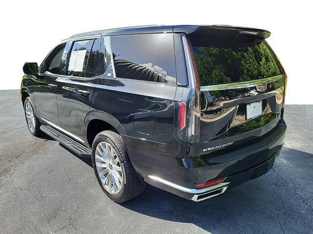 used 2021 Cadillac Escalade car, priced at $65,389