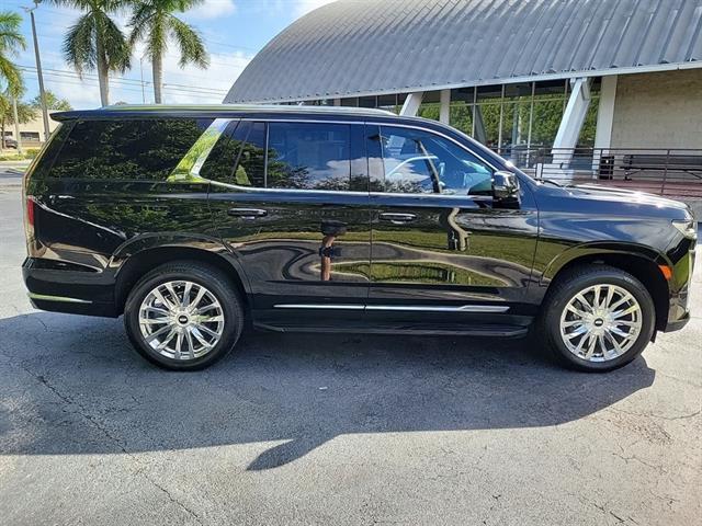 used 2021 Cadillac Escalade car, priced at $65,389