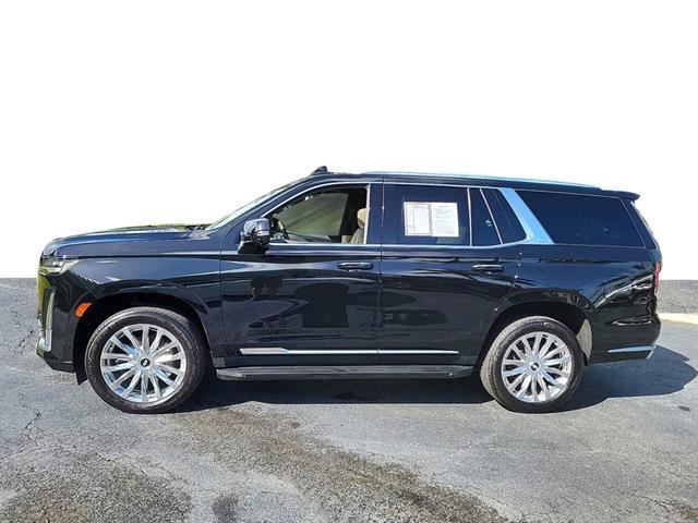 used 2021 Cadillac Escalade car, priced at $65,389