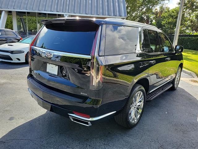 used 2021 Cadillac Escalade car, priced at $65,389