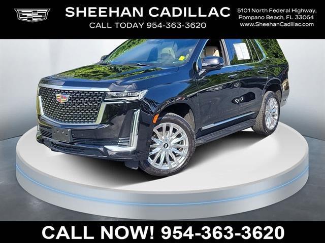 used 2021 Cadillac Escalade car, priced at $65,389