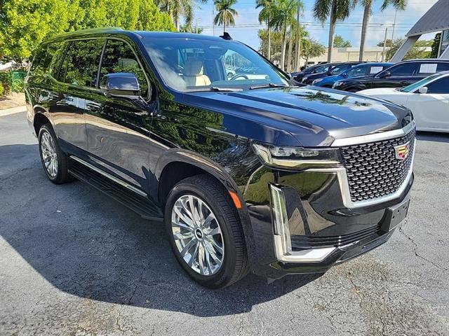 used 2021 Cadillac Escalade car, priced at $65,389