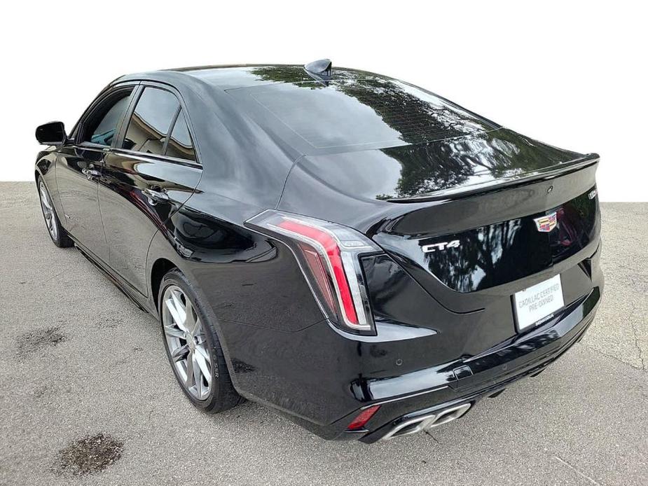 used 2023 Cadillac CT4-V car, priced at $42,150