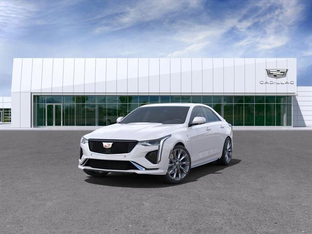 new 2025 Cadillac CT4 car, priced at $49,300