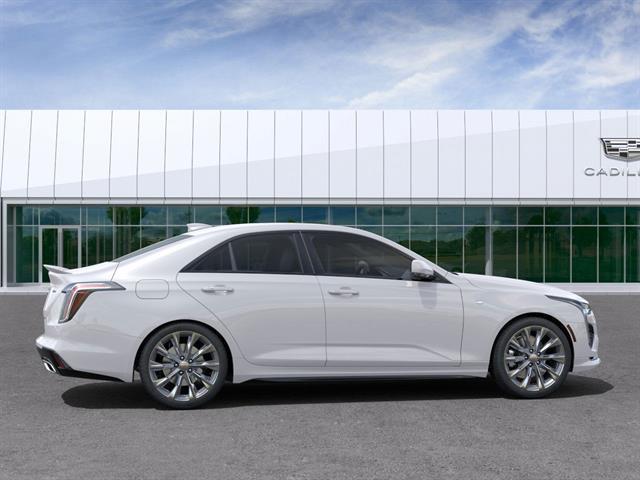 new 2025 Cadillac CT4 car, priced at $49,300