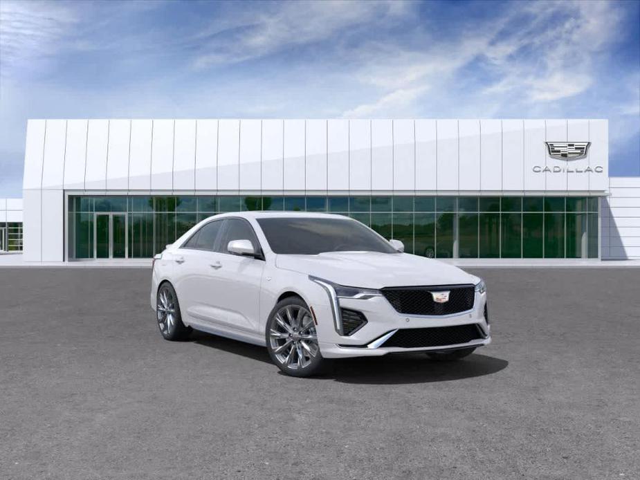 new 2025 Cadillac CT4 car, priced at $50,300