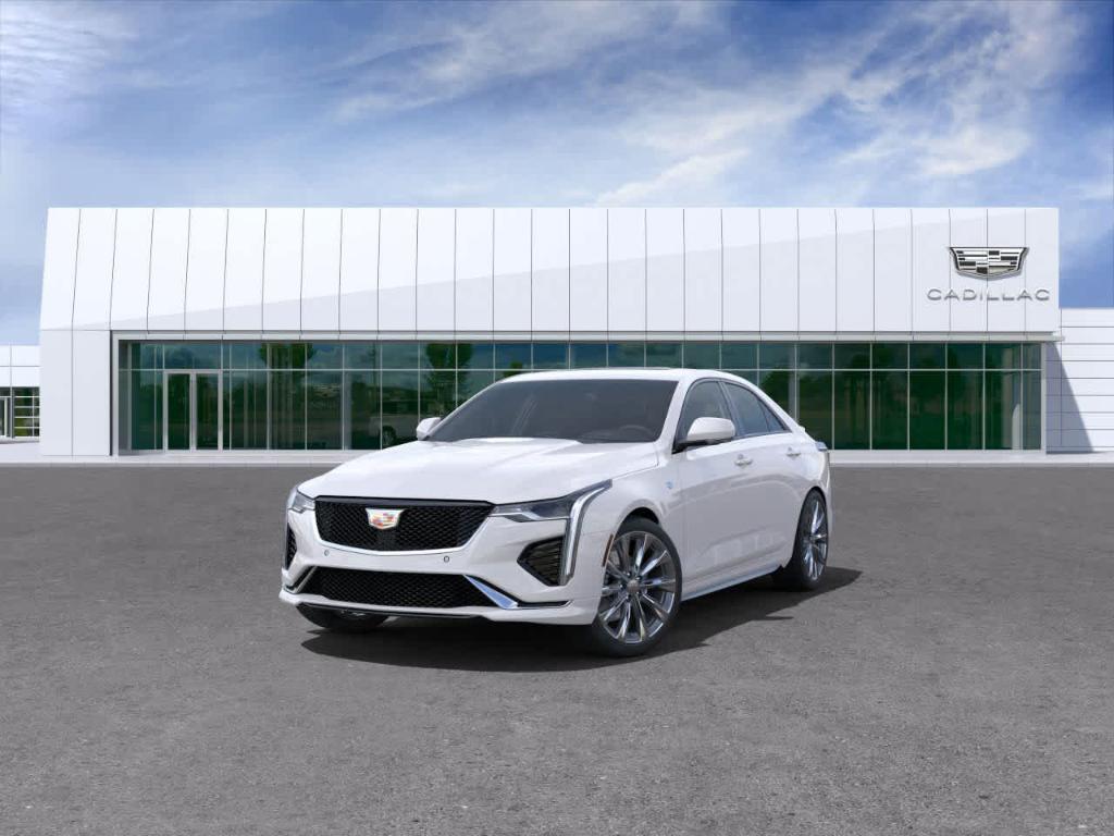 new 2025 Cadillac CT4 car, priced at $50,300