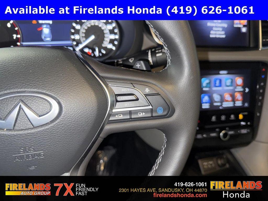 used 2024 INFINITI QX50 car, priced at $33,750