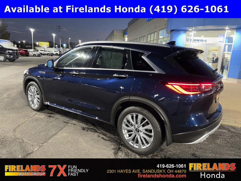 used 2024 INFINITI QX50 car, priced at $33,750