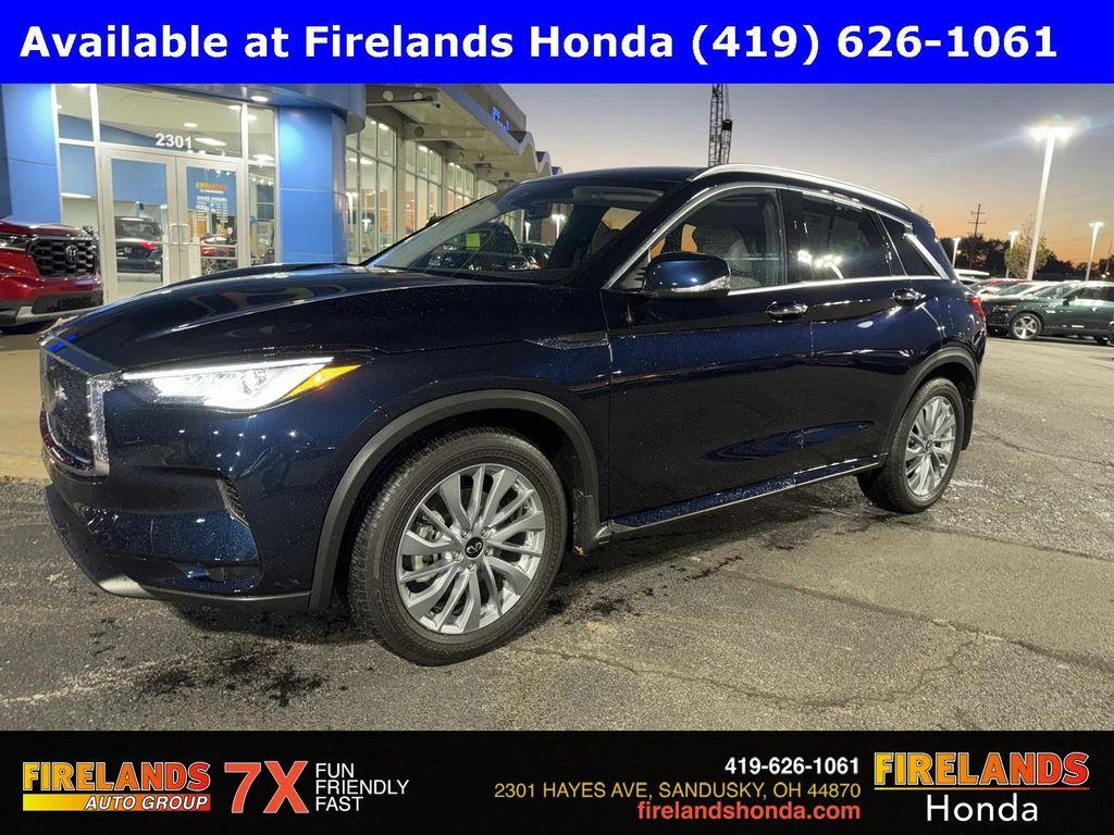 used 2024 INFINITI QX50 car, priced at $33,750