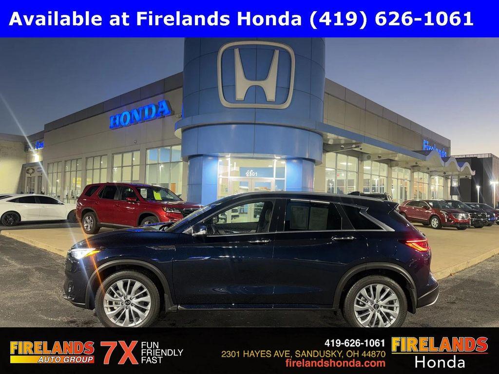used 2024 INFINITI QX50 car, priced at $33,750