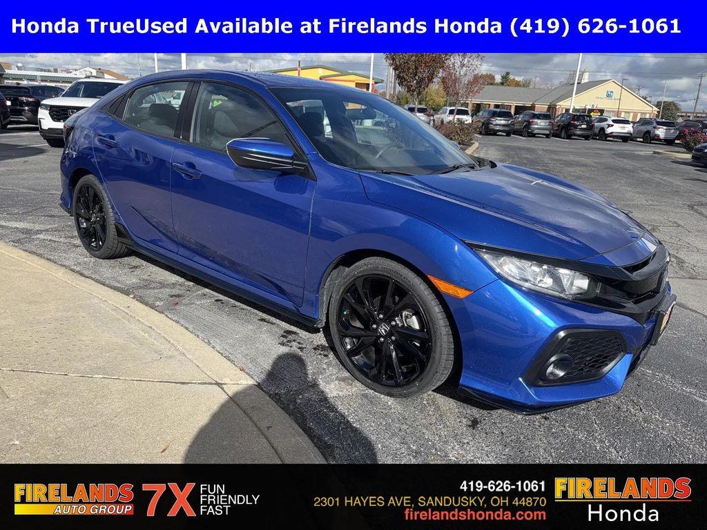 used 2018 Honda Civic car, priced at $21,500