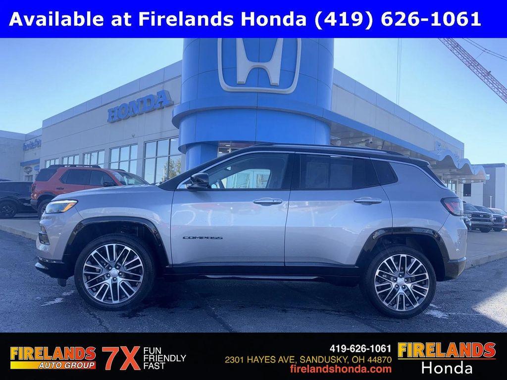 used 2022 Jeep Compass car, priced at $22,000