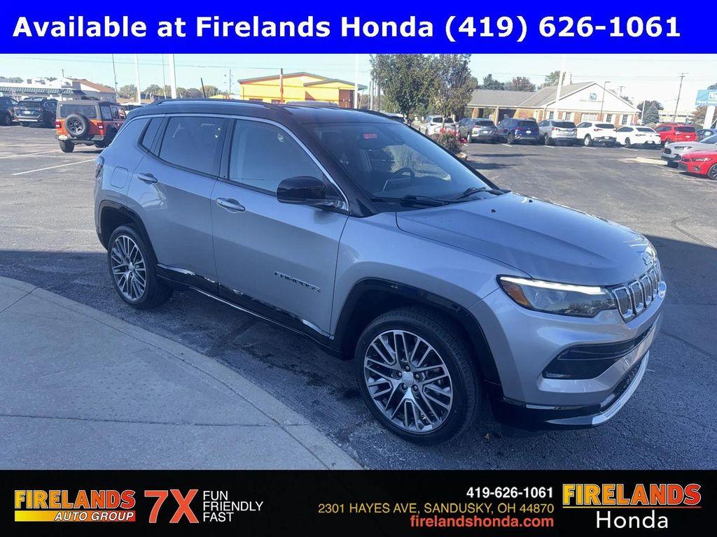 used 2022 Jeep Compass car, priced at $22,000