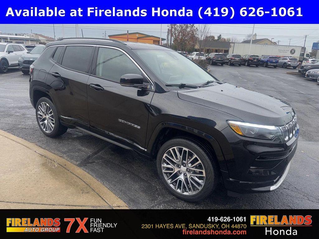 used 2022 Jeep Compass car, priced at $22,700