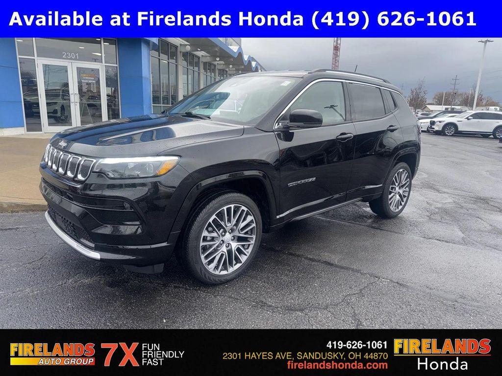 used 2022 Jeep Compass car, priced at $22,700