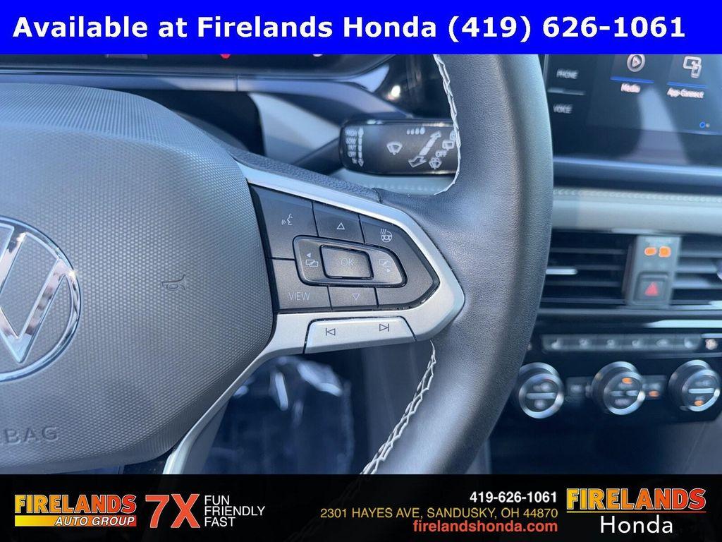 used 2024 Volkswagen Taos car, priced at $24,500