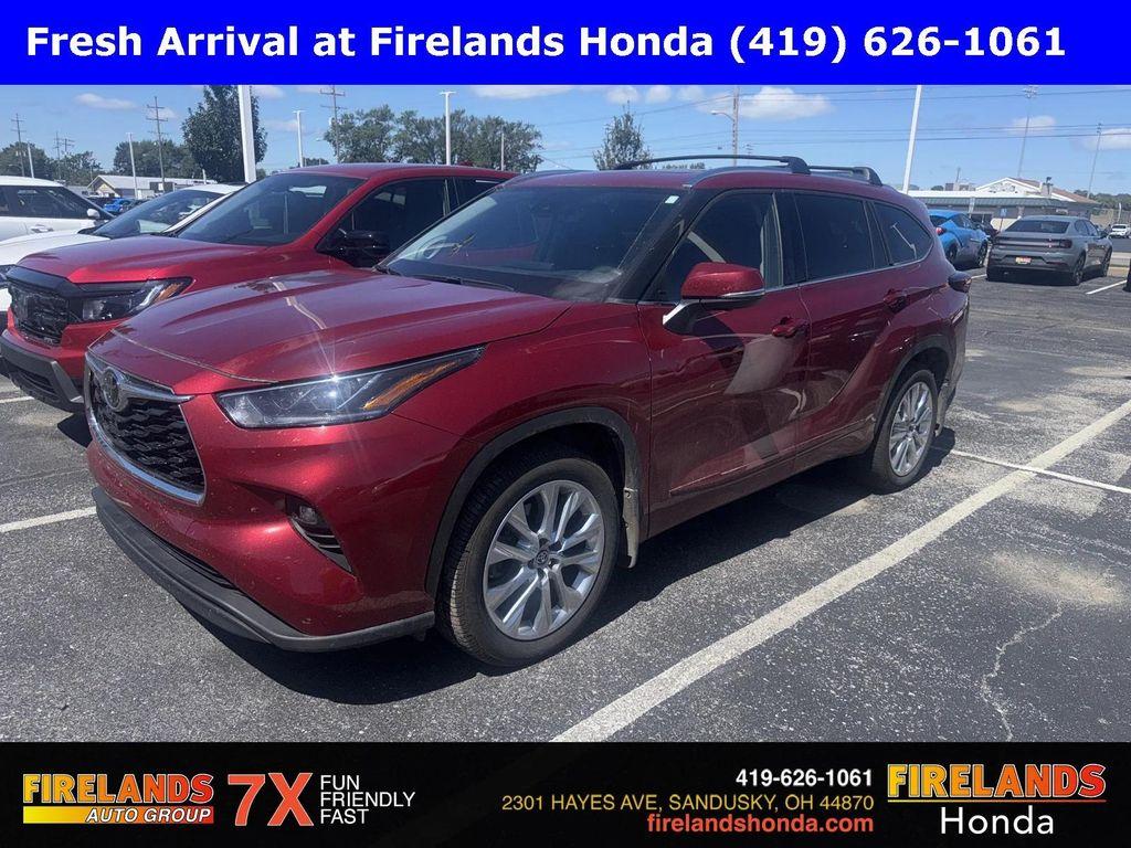 used 2023 Toyota Highlander car, priced at $42,000