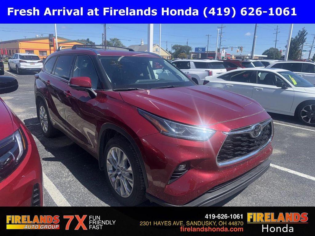 used 2023 Toyota Highlander car, priced at $42,000
