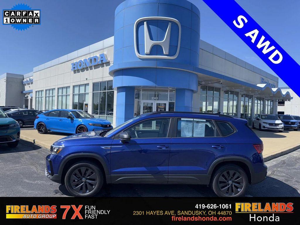 used 2022 Volkswagen Taos car, priced at $18,750