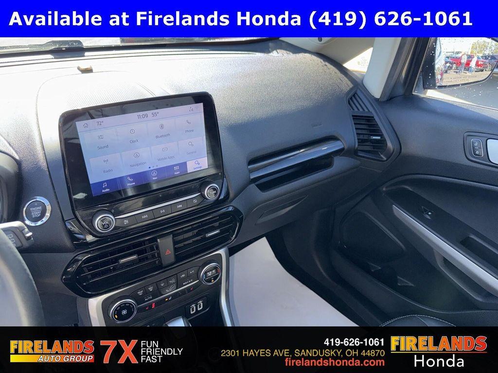 used 2021 Ford EcoSport car, priced at $17,750