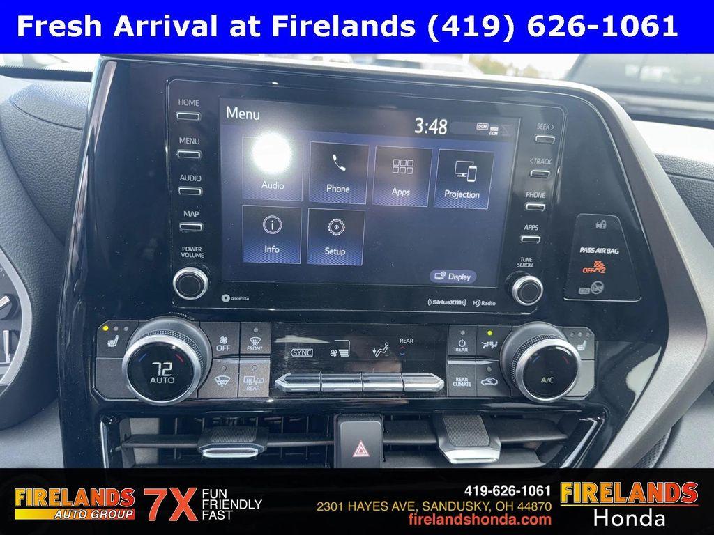 used 2020 Toyota Highlander car, priced at $25,000