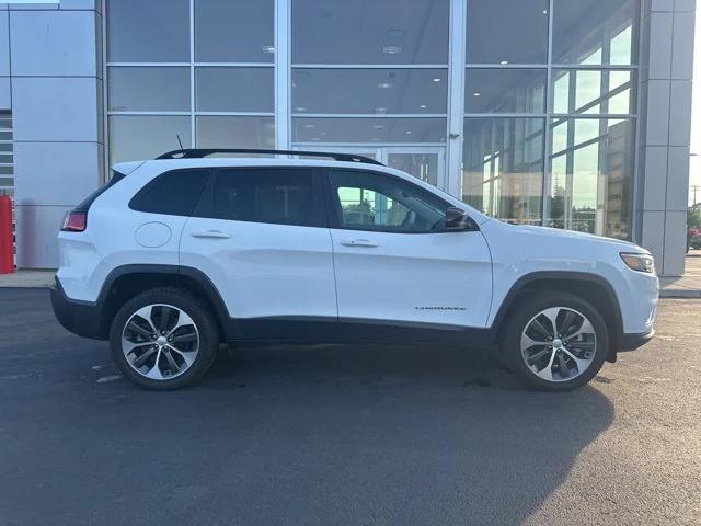 used 2022 Jeep Cherokee car, priced at $27,500
