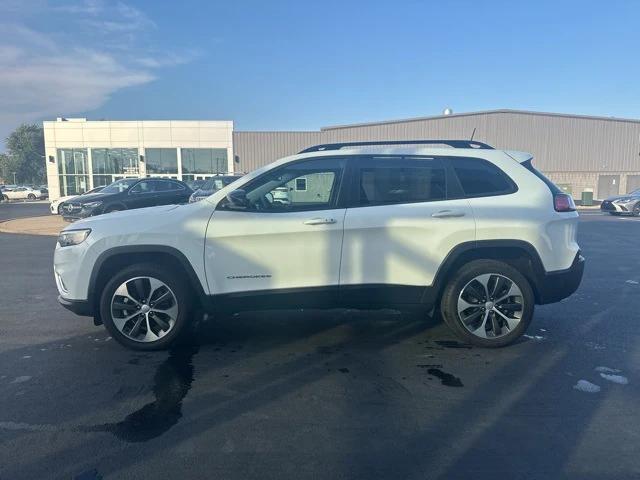 used 2022 Jeep Cherokee car, priced at $27,500
