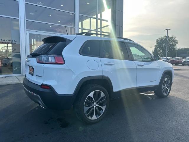 used 2022 Jeep Cherokee car, priced at $27,500