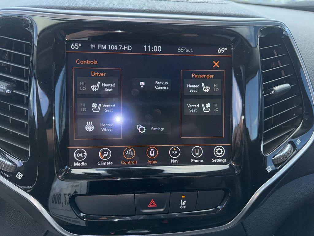 used 2022 Jeep Cherokee car, priced at $26,000