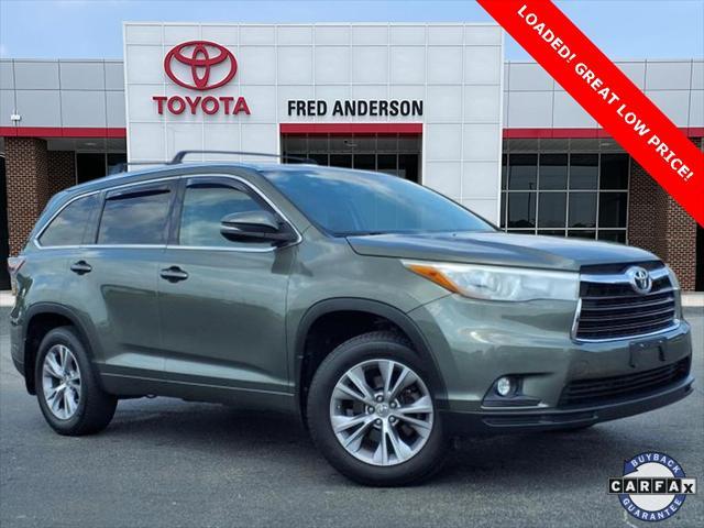 used 2015 Toyota Highlander car, priced at $20,995