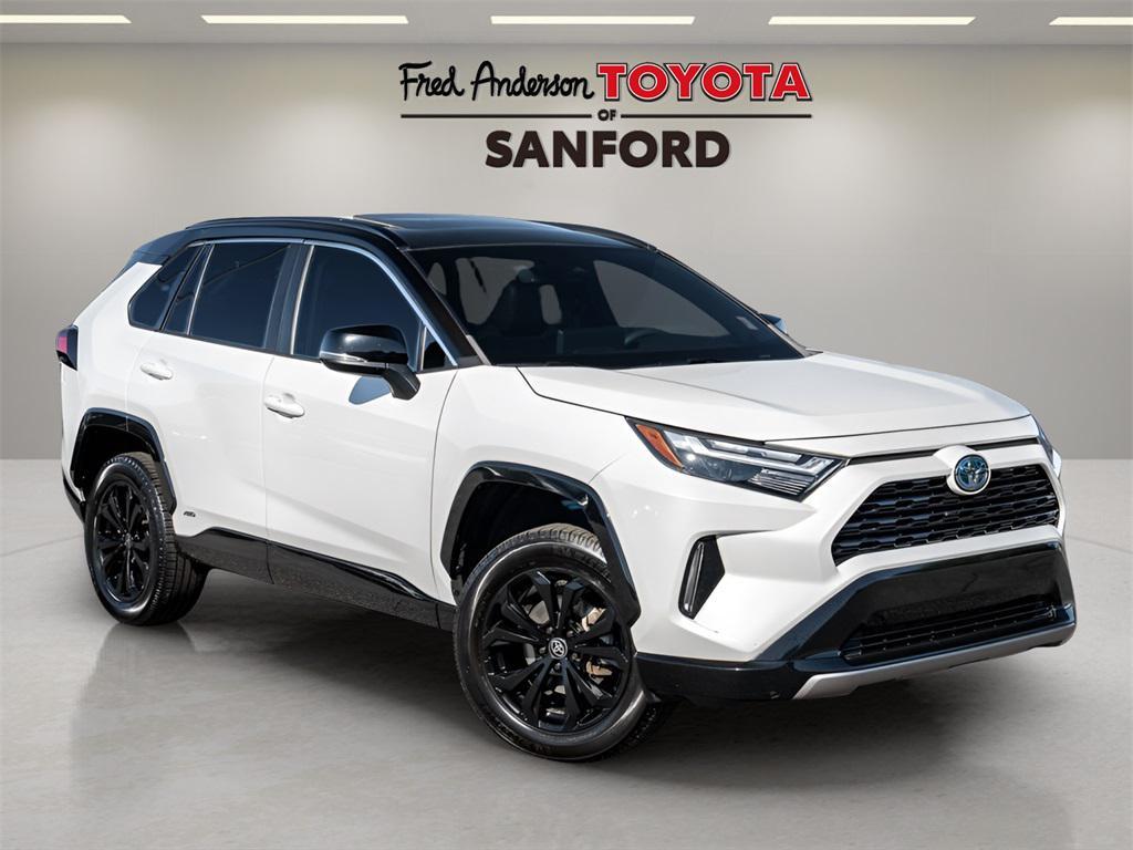 used 2023 Toyota RAV4 Hybrid car, priced at $32,166