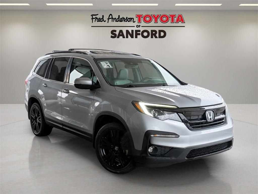 used 2021 Honda Pilot car, priced at $27,877