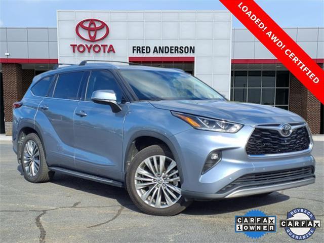 used 2020 Toyota Highlander car, priced at $34,795