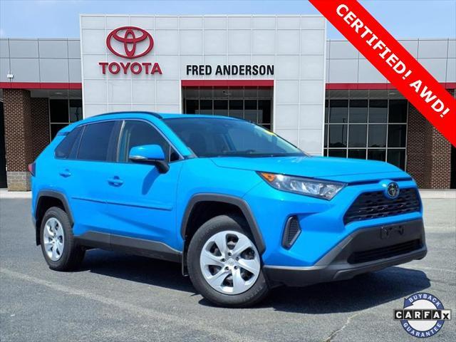 used 2019 Toyota RAV4 car, priced at $23,325