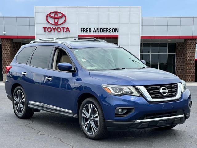 used 2018 Nissan Pathfinder car, priced at $17,391