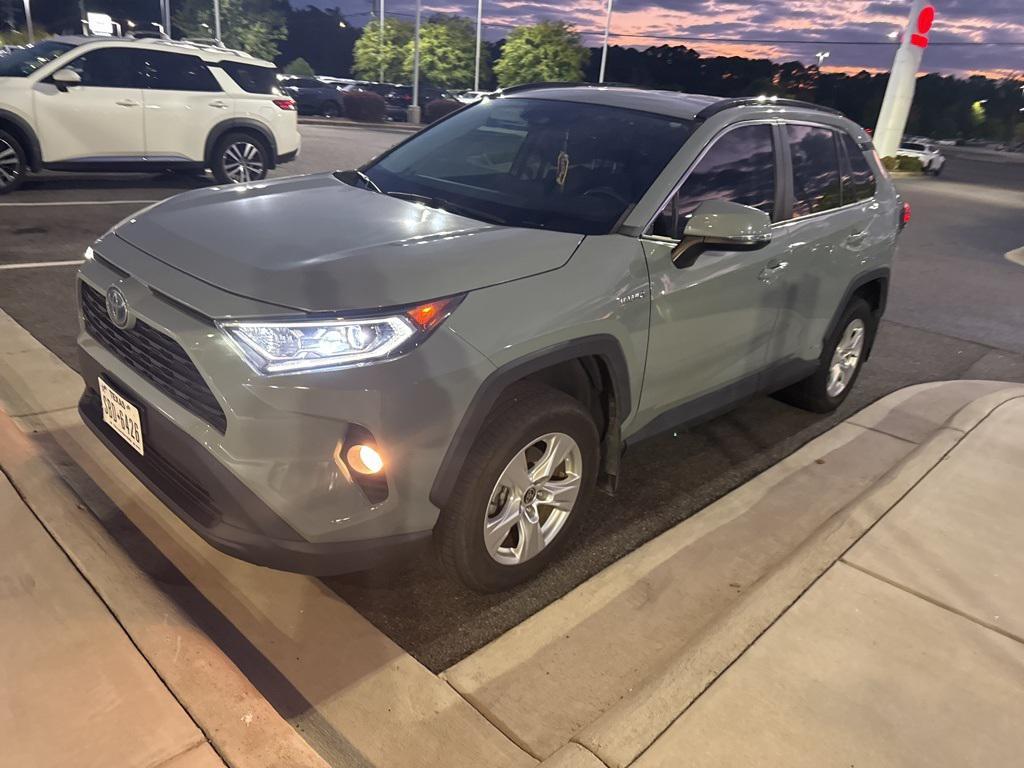 used 2021 Toyota RAV4 Hybrid car, priced at $25,110