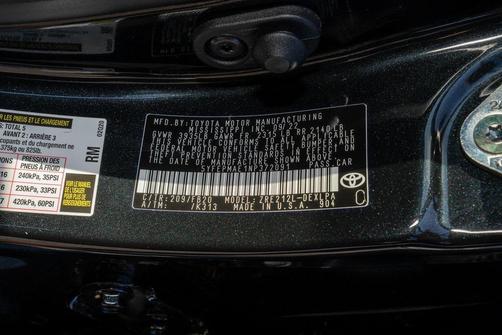 used 2022 Toyota Corolla car, priced at $18,995