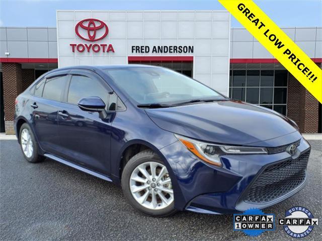 used 2021 Toyota Corolla car, priced at $15,455