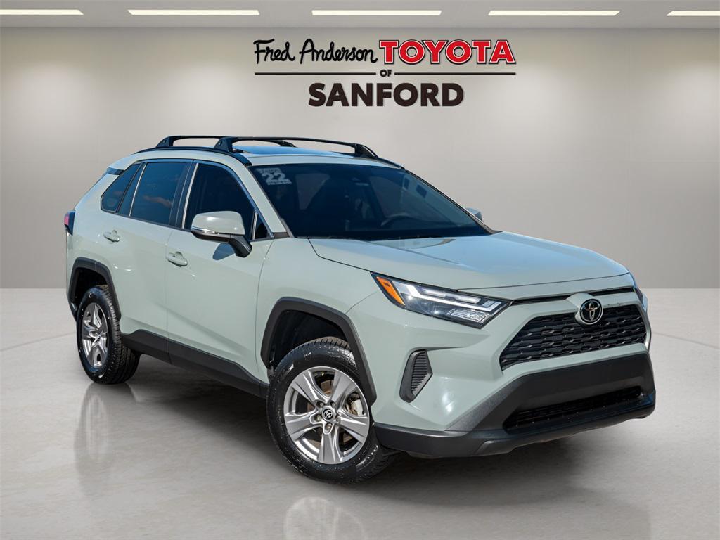used 2022 Toyota RAV4 car, priced at $26,954