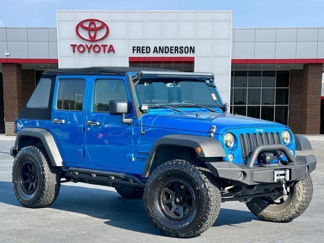 used 2016 Jeep Wrangler Unlimited car, priced at $19,495
