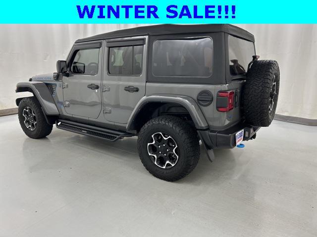 used 2021 Jeep Wrangler Unlimited 4xe car, priced at $28,538