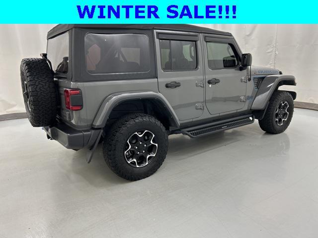 used 2021 Jeep Wrangler Unlimited 4xe car, priced at $28,538