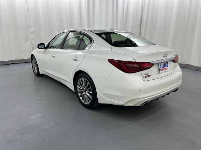 used 2022 INFINITI Q50 car, priced at $27,444