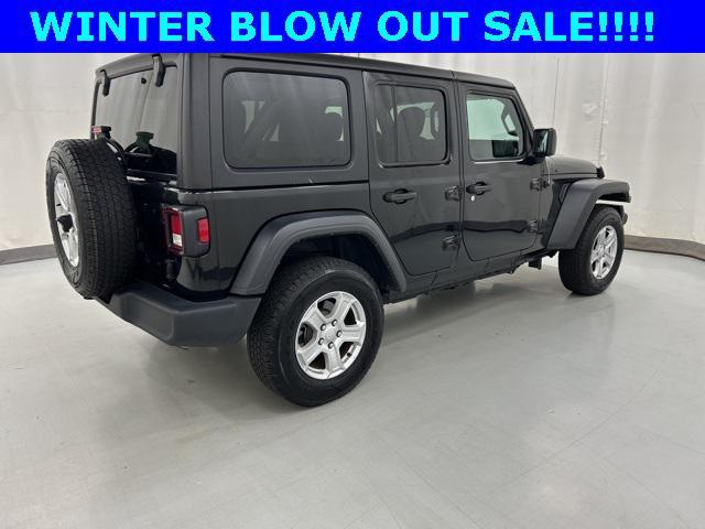 used 2022 Jeep Wrangler Unlimited car, priced at $25,994