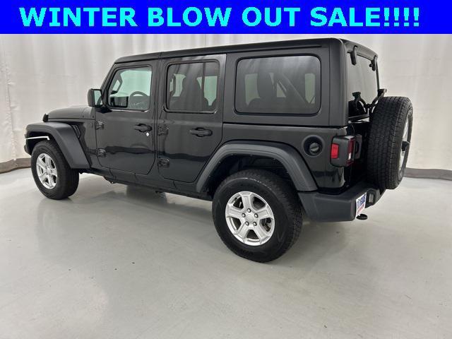 used 2022 Jeep Wrangler Unlimited car, priced at $25,994