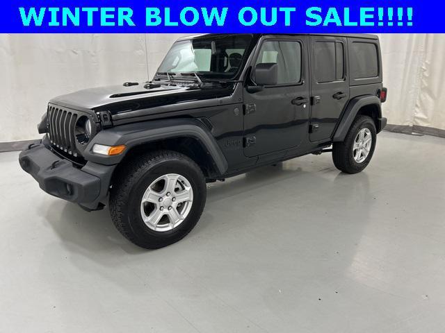 used 2022 Jeep Wrangler Unlimited car, priced at $25,994