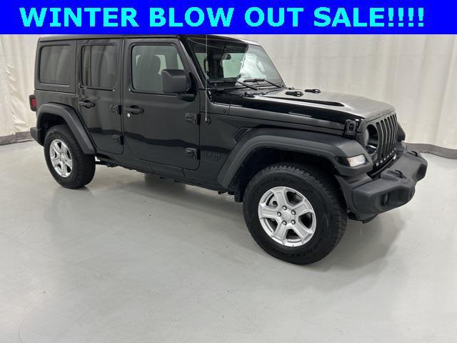 used 2022 Jeep Wrangler Unlimited car, priced at $25,994