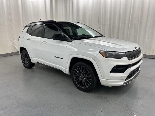 used 2022 Jeep Compass car, priced at $23,444