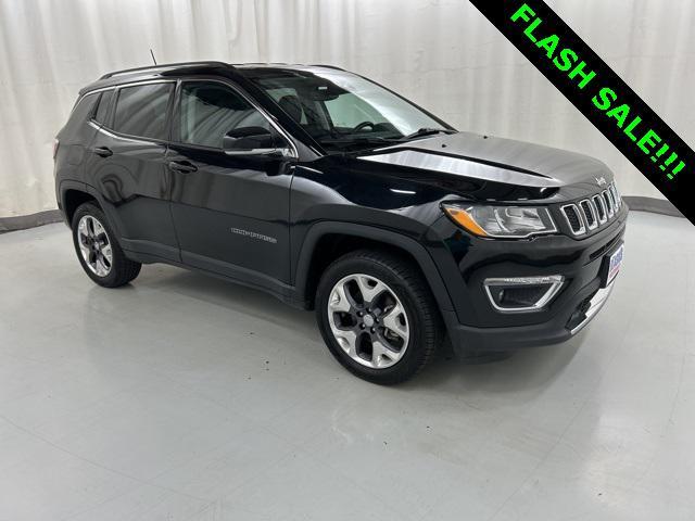 used 2021 Jeep Compass car, priced at $18,494